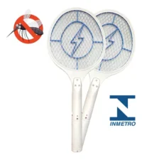 Raquete Elétrica Recarregável Mata Mosquito Pernilo Premium Cor Sortido